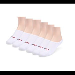 NuFit no show socks Men Women 6 pack
